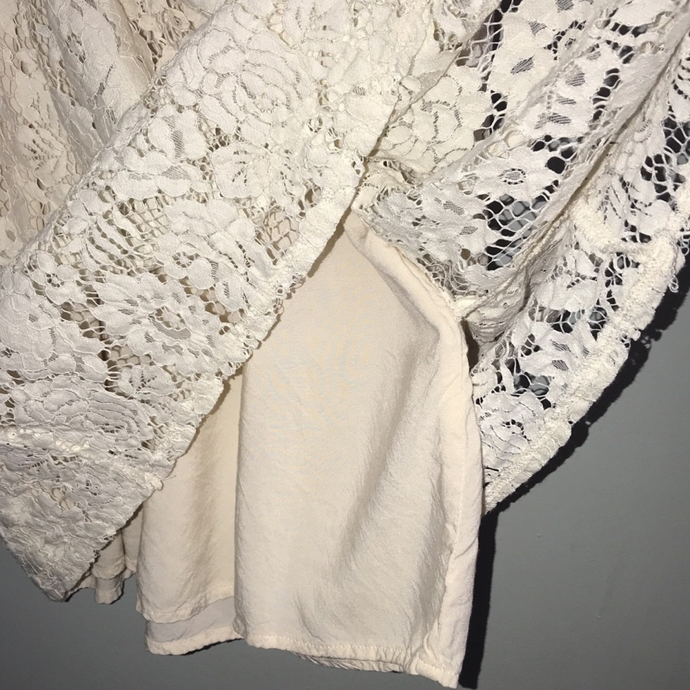 Abercrombie & Fitch Bustier & Lace Sundress Size Small​​​​ - Picture 4 of 6
